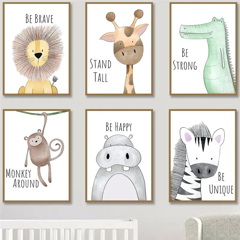 Baby Nursery Quotes - Plakaty do pokoju dziecięcego z uroczymi