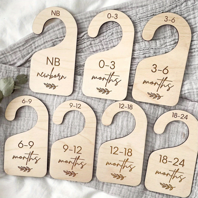 Baby Nursery Uniform - 7 szt. Przegródek do szafy dziecięcej