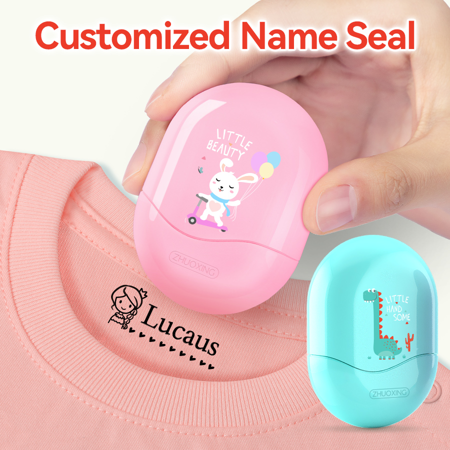 Baby Nursery Gifts - Personalizowany stempel z imieniem ucznia -