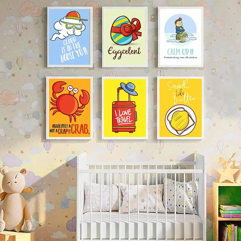 Baby Nursery Quotes - Urocze, zabawne, kreskówkowe cytaty, obrazy na