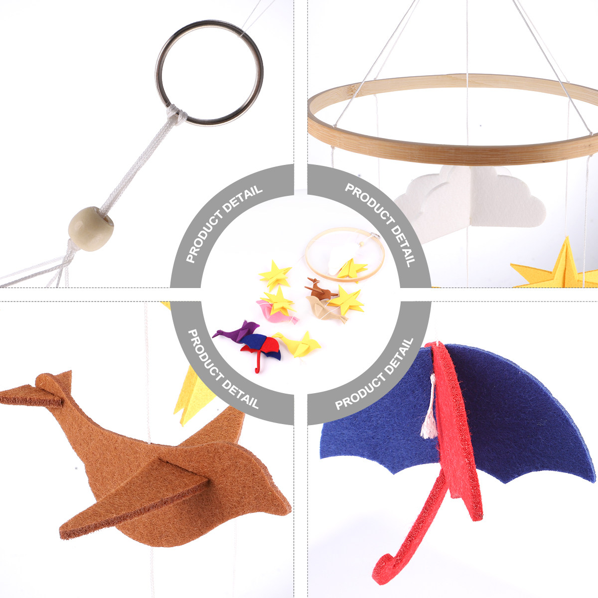 1 szt. Dekoracja do łóżeczka d – Baby Nursery Crib recenzja i cena