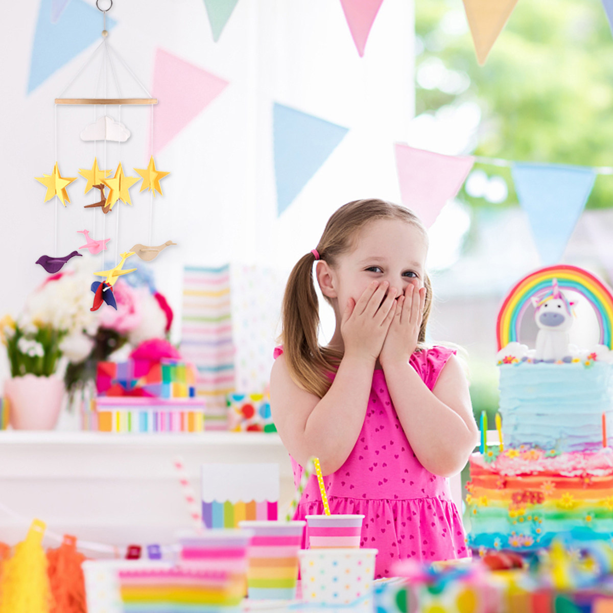 1 szt. Dekoracja do łóżeczka d – Baby Nursery Crib recenzja i cena