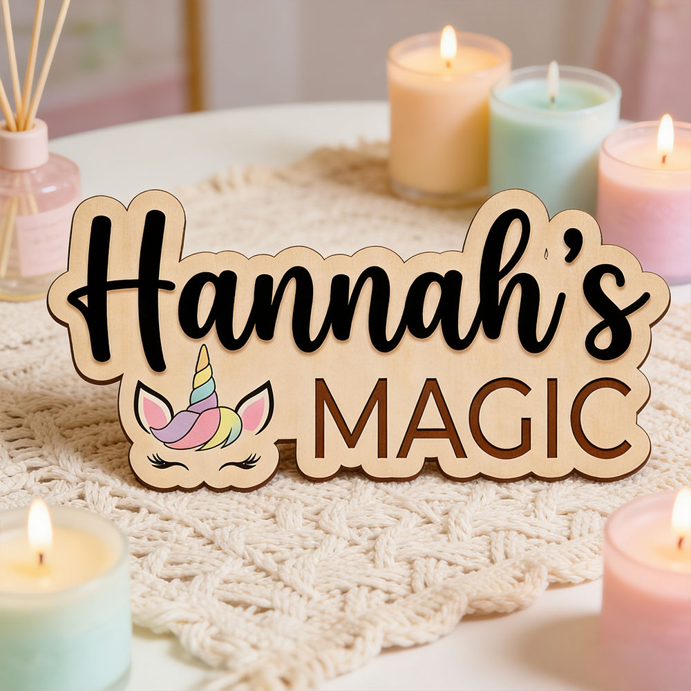 Personalizowana tabliczka na d – Baby Nursery Themes Girl recenzja i cena