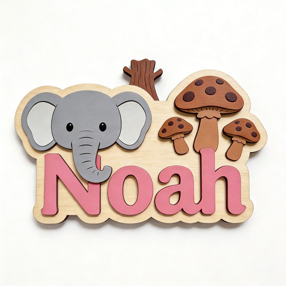 Personalizowana drewniana tabl – Baby Nursery Themes Girl recenzja i cena