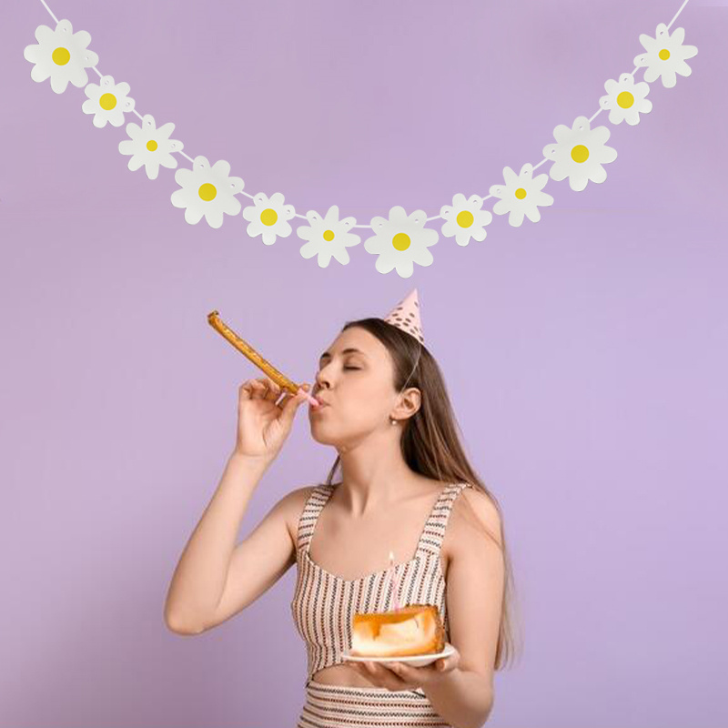 1 Zestaw Biała Girlanda z Papi – Baby Nursery Bunting recenzja i cena