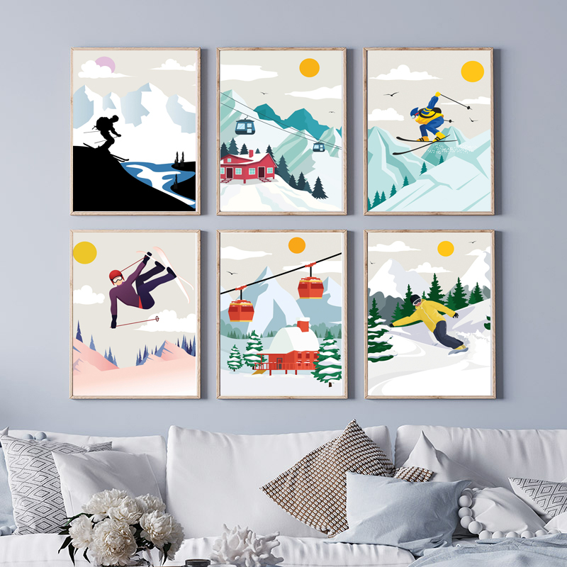 Minimalistyczny obraz na płótn – Baby Nursery Themes Girl recenzja i cena