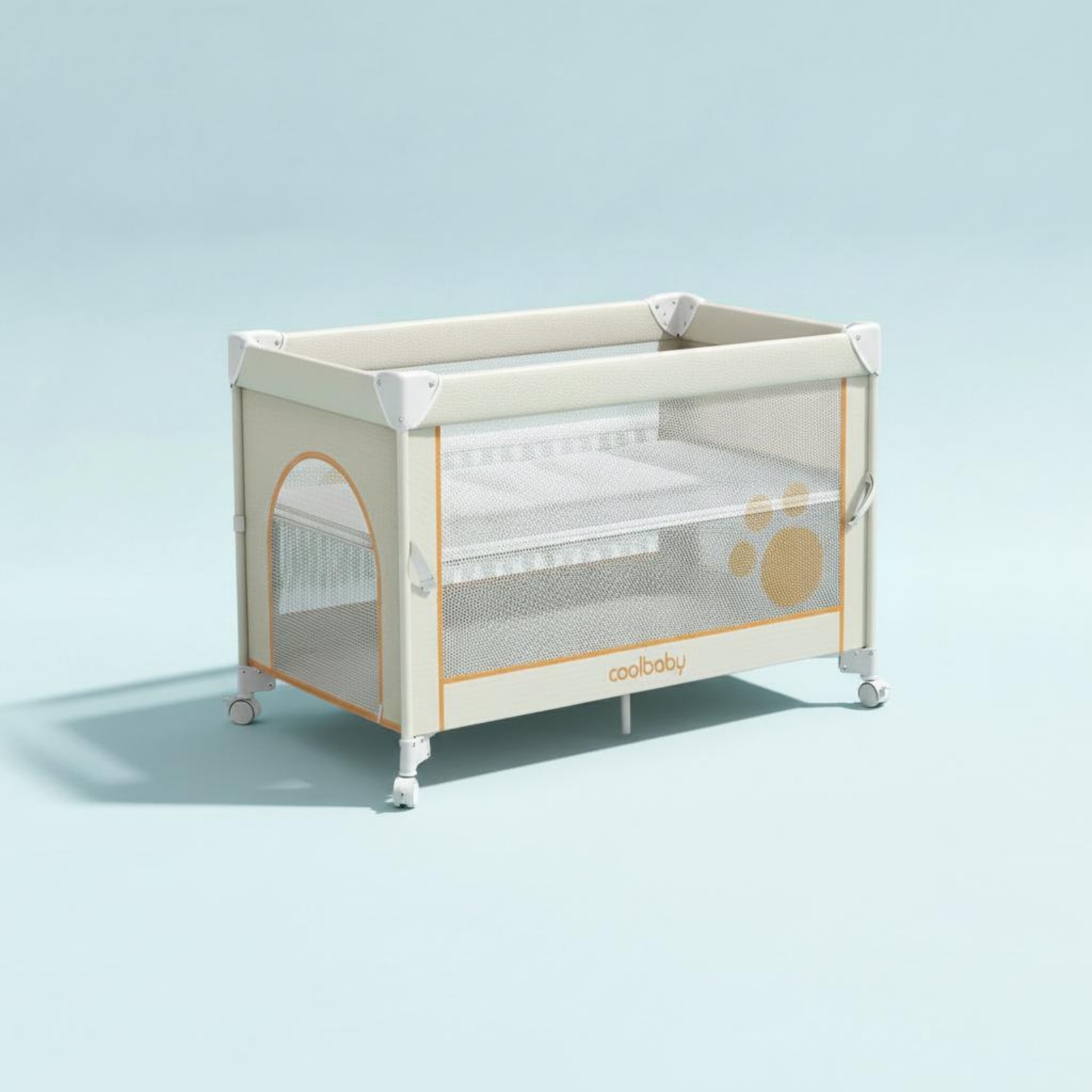 Łóżeczko przyłóżkowe składane  – Baby Nursery Crib recenzja i cena