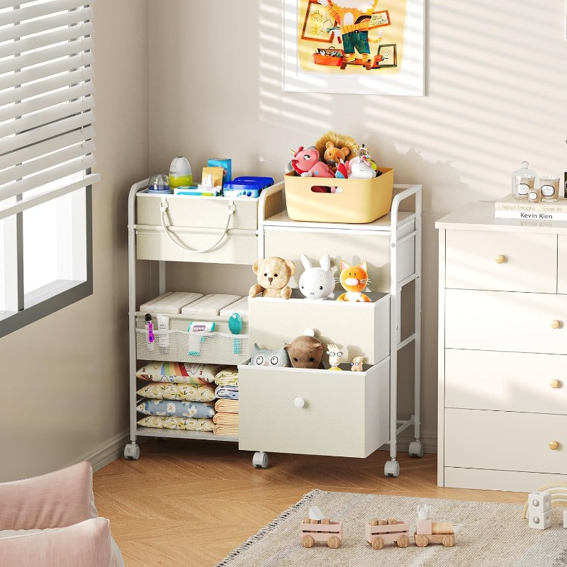 Wózek na pieluchy dla niemowlą – Baby Nursery Utility Cart recenzja i cena
