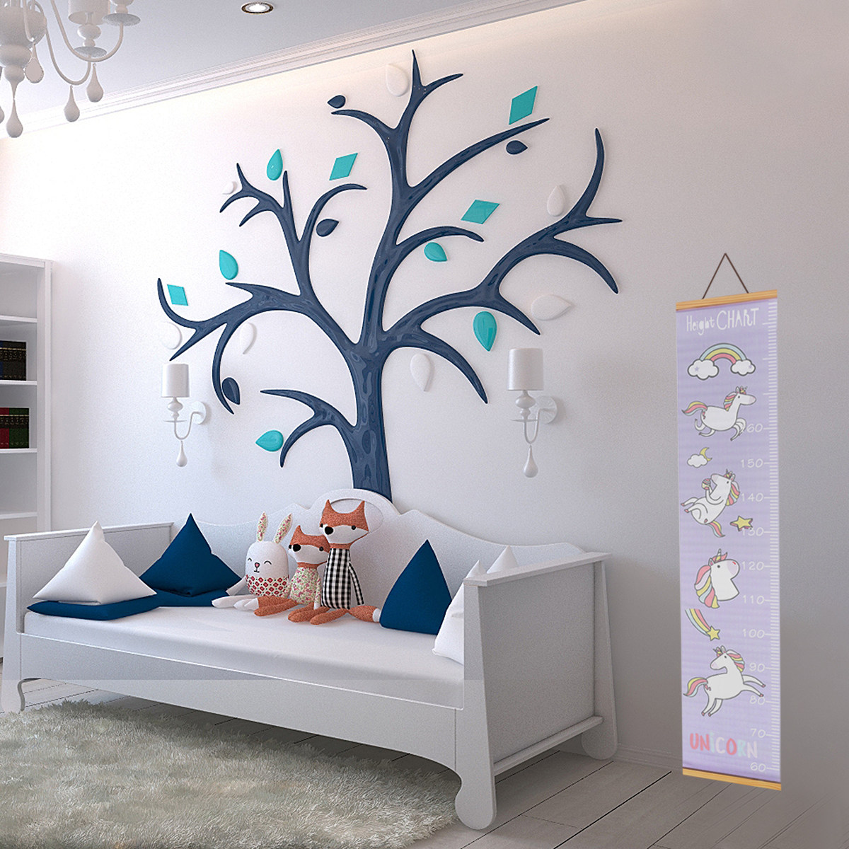 1 szt. Fioletowa miarka wzrost – Growth Chart Ruler recenzja i cena
