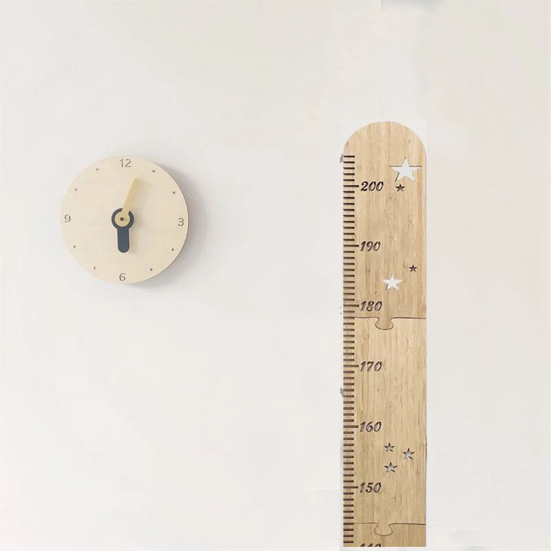 5 arkuszy Nordic drewniane wyk – Growth Chart Ruler recenzja i cena