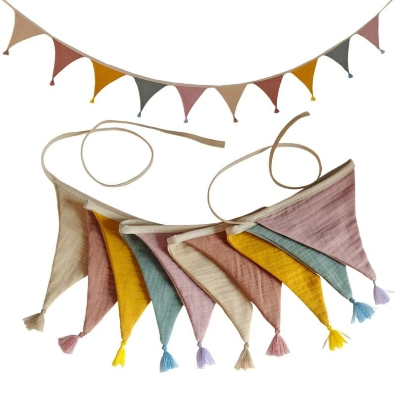 Urocza dekoracja do pokoju dzi – Baby Nursery Bunting recenzja i cena