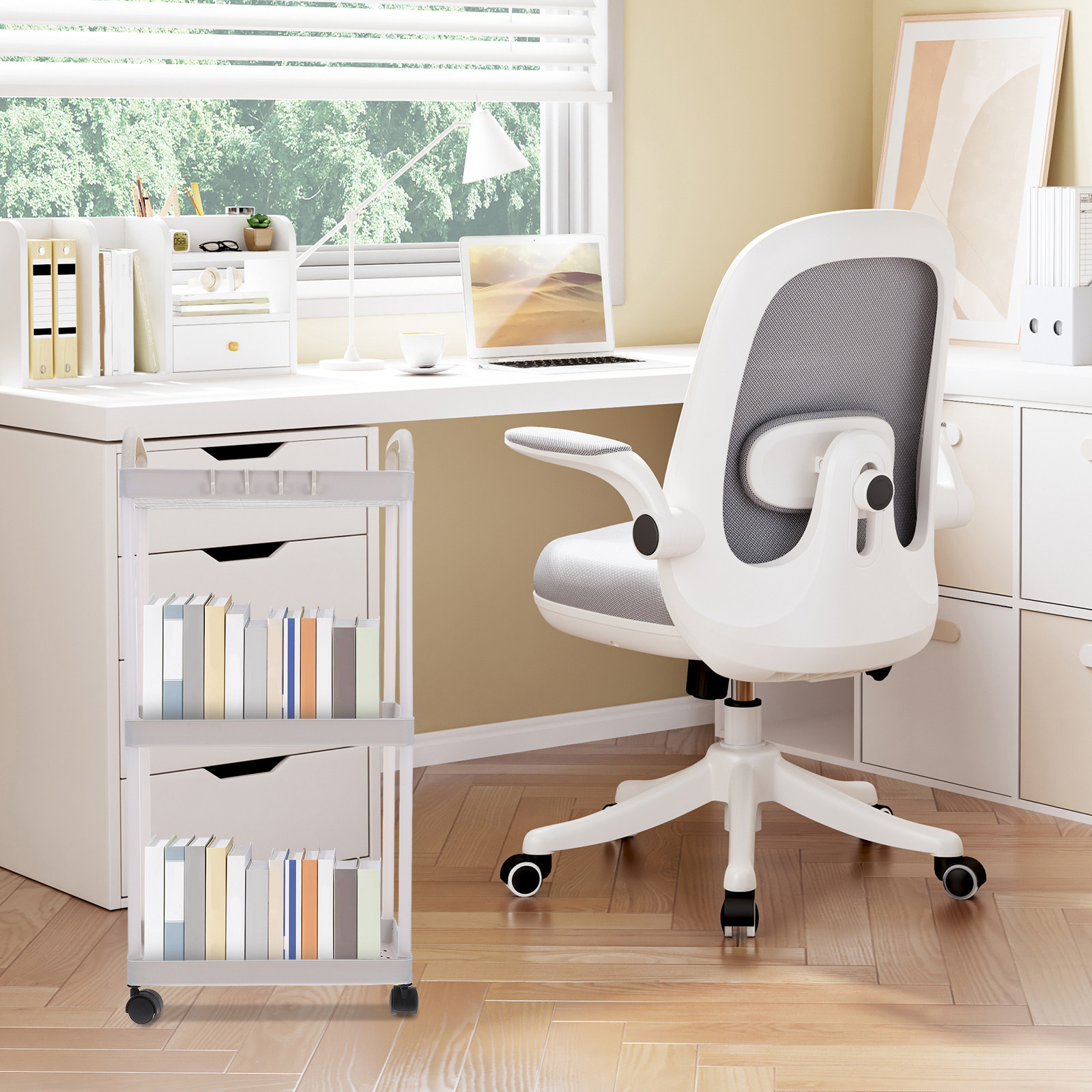 3-poziomowy wózek pomocniczy z – Baby Nursery Utility Cart recenzja i cena