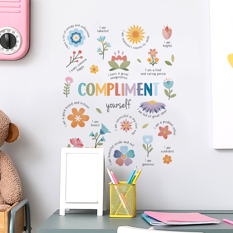 Angielskie kolorowe inspirując – Baby Nursery Quotes recenzja i cena