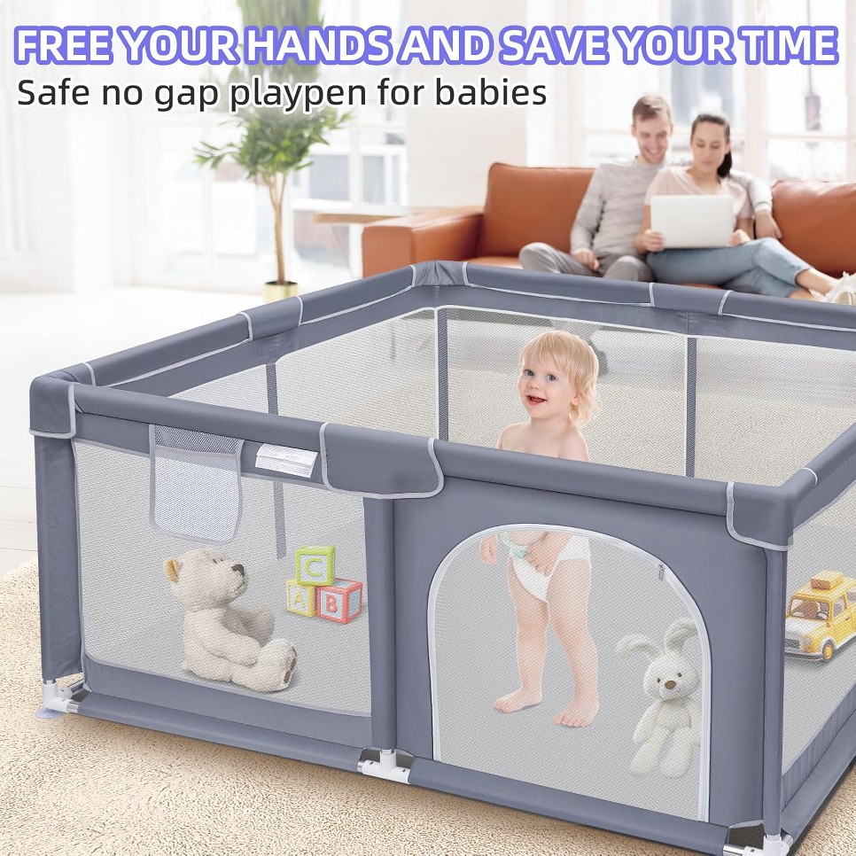 Kojec dla dzieci, bardzo duży  – Baby Nursery Crib recenzja i cena