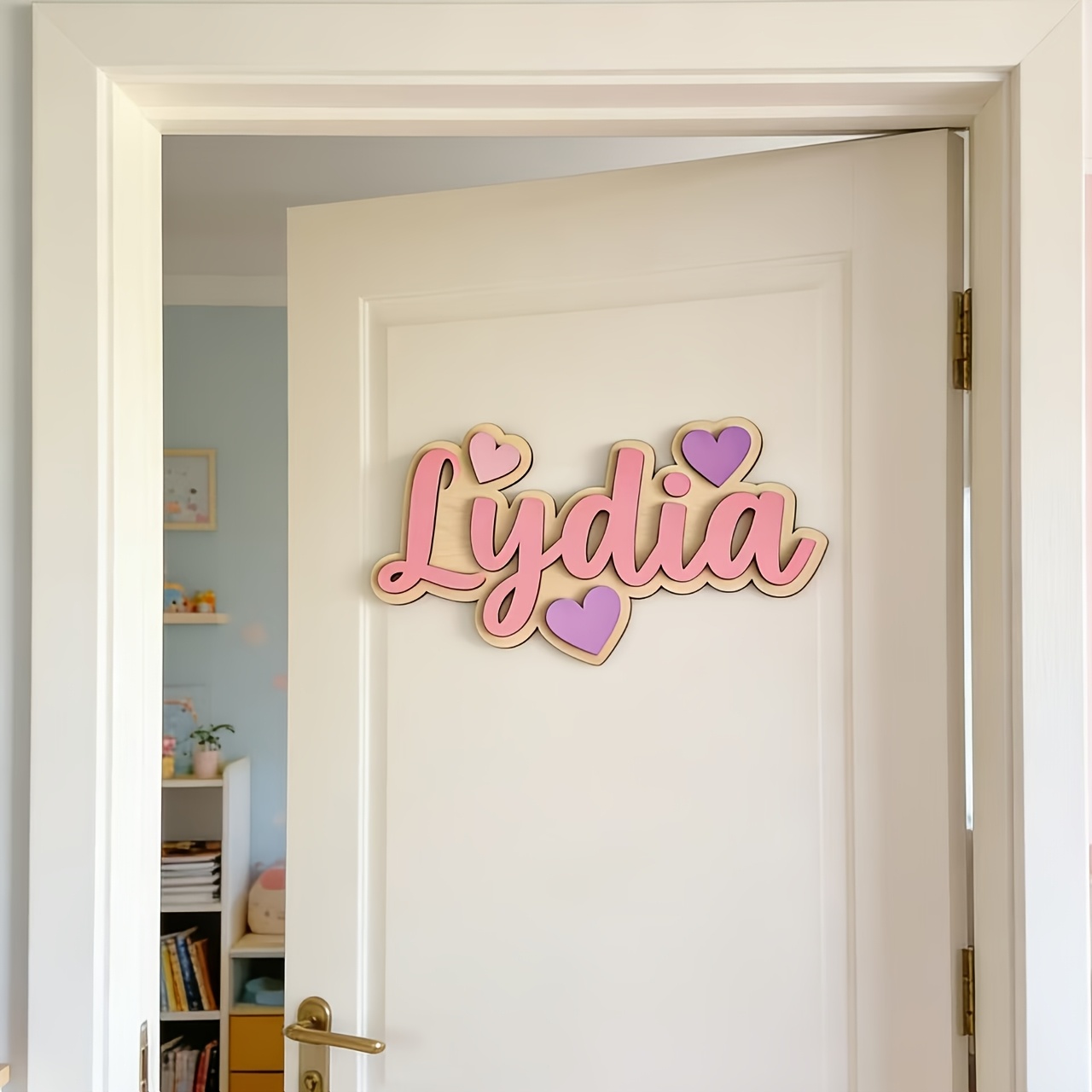 Spersonalizowana tabliczka z i – Baby Nursery Toy recenzja i cena