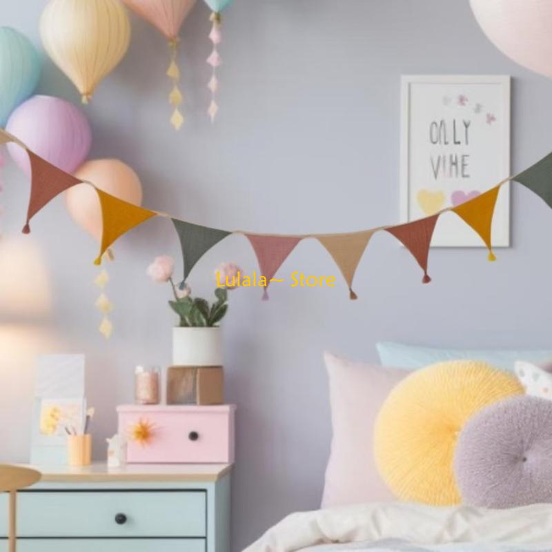 Y4QA Łatwa do zawieszenia girl – Baby Nursery Bunting recenzja i cena