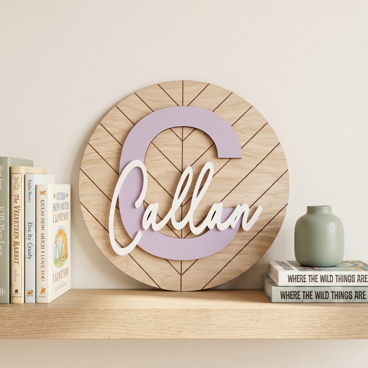 1 szt. Personalizowana Okrągła – Baby Nursery Office recenzja i cena