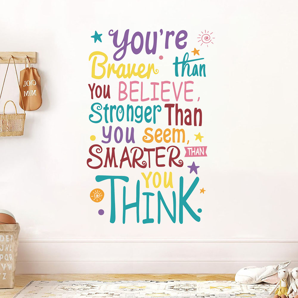 Naklejki ścienne z napisem: Je – Baby Nursery Quotes recenzja i cena