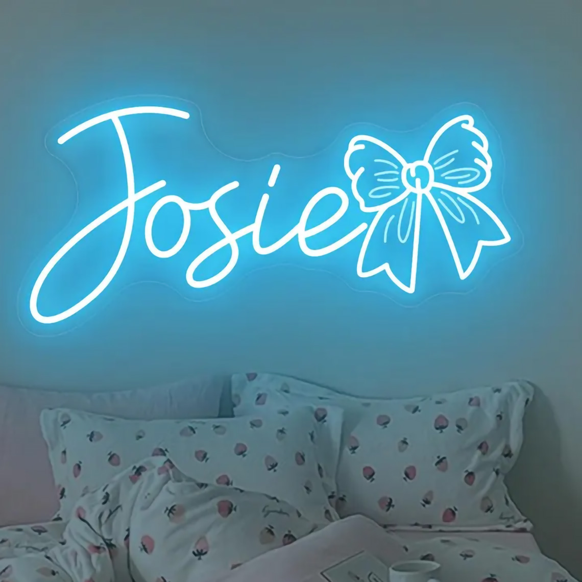 Neonowy Znak z Imieniem w Kszt – Baby Nursery Room recenzja i cena