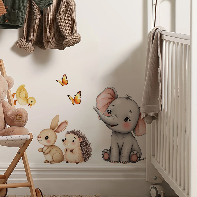 Naklejka ścienna z kreskówkowy – Baby Nursery Room recenzja i cena