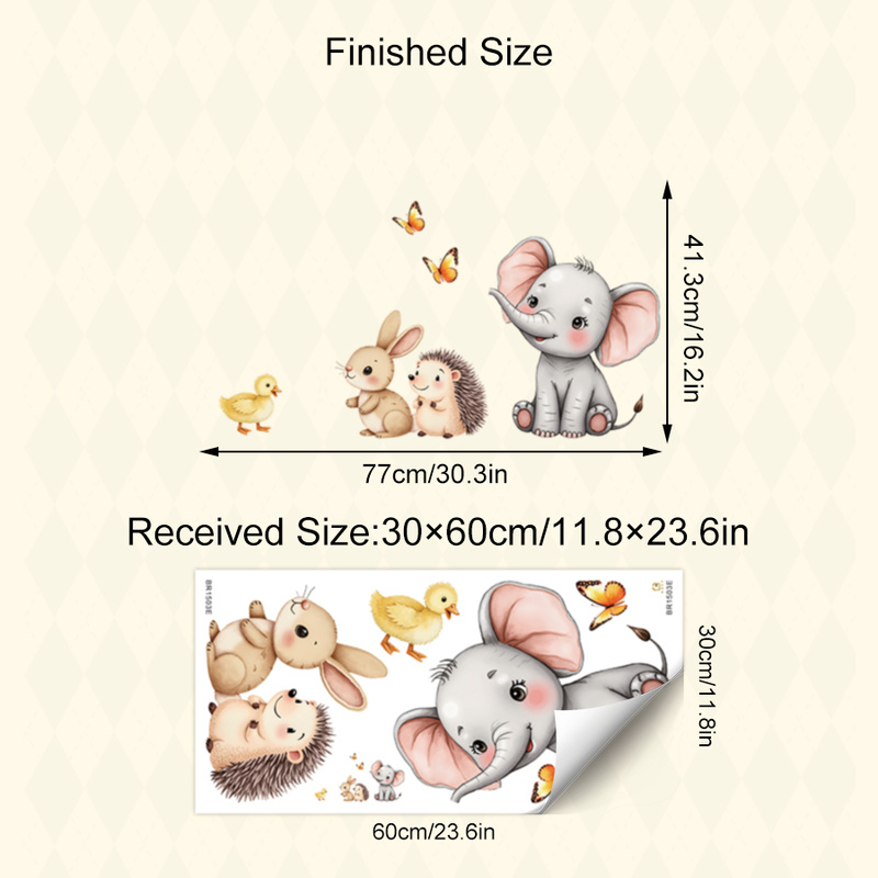 Naklejka ścienna z kreskówkowy – Baby Nursery Room recenzja i cena