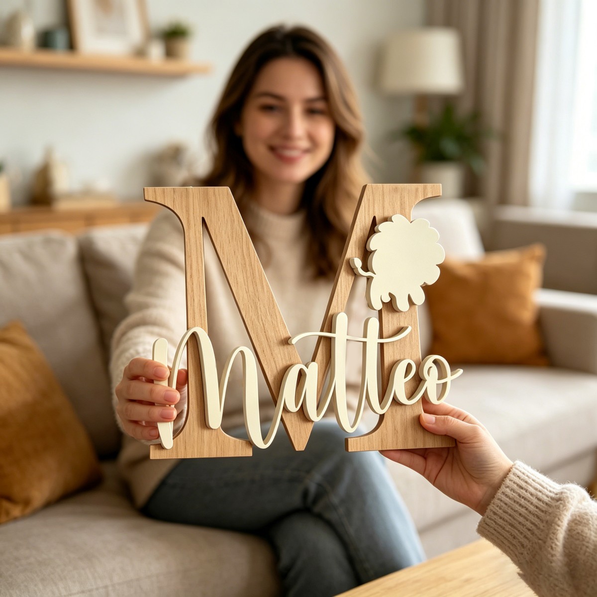 1 szt. Personalizowana drewnia – Baby Nursery Gifts recenzja i cena