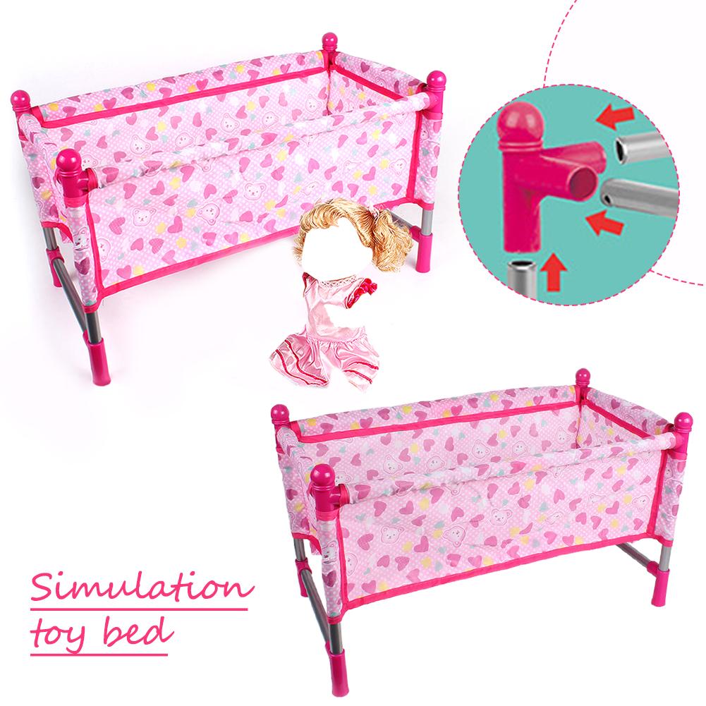 Łóżeczko dla lalek, symulacja  – Baby Nursery Crib recenzja i cena
