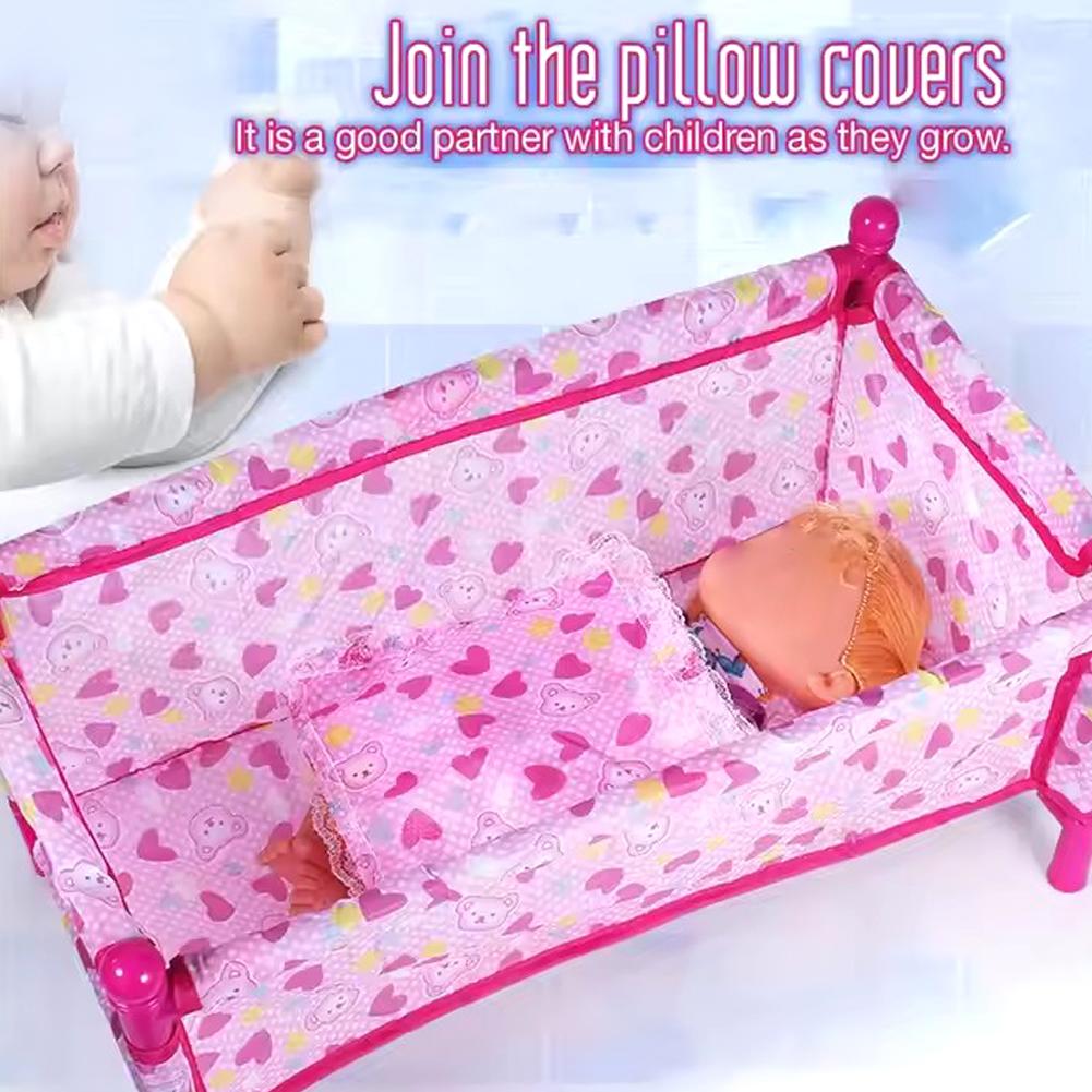 Łóżeczko dla lalek, symulacja  – Baby Nursery Crib recenzja i cena