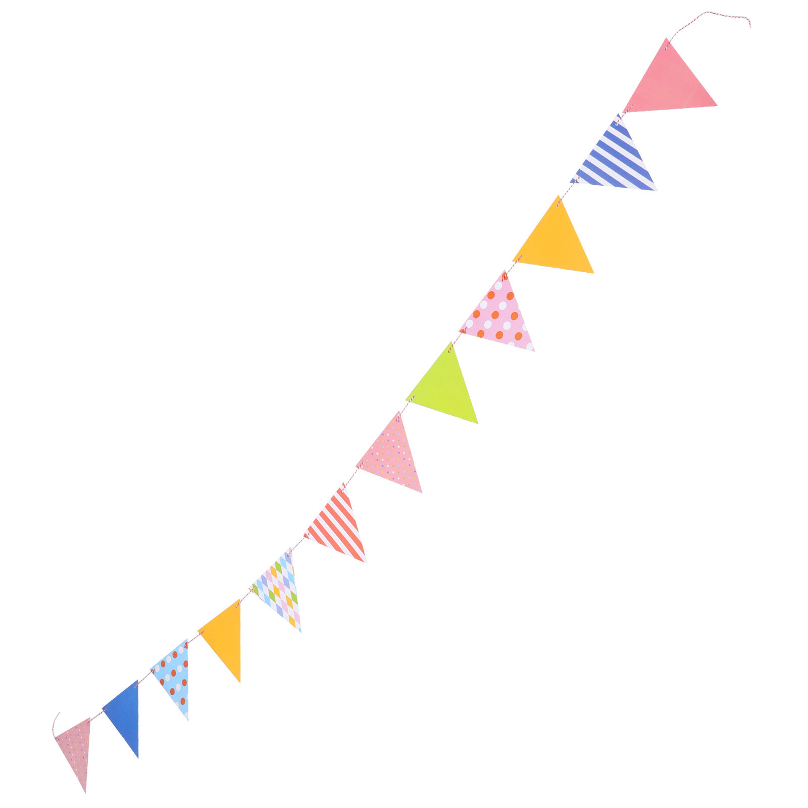 Girlanda z trójkątnych papiero – Baby Nursery Bunting recenzja i cena