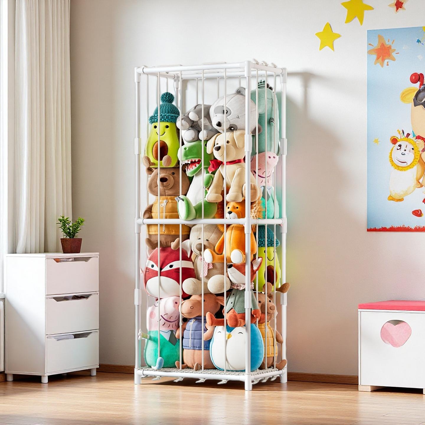 Pionowy organizer na pluszaki  – Baby Nursery Room recenzja i cena