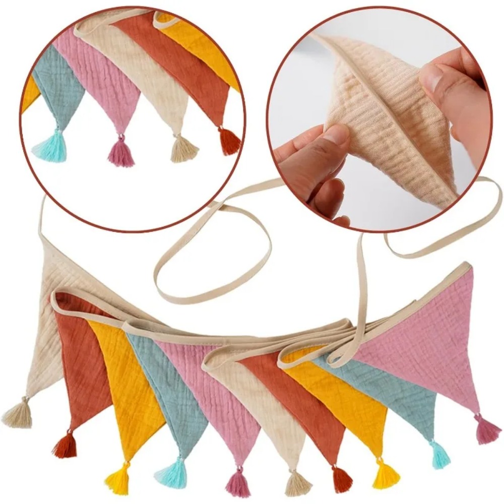 10 szt. Tkaninowe flagi, wielo – Baby Nursery Bunting recenzja i cena