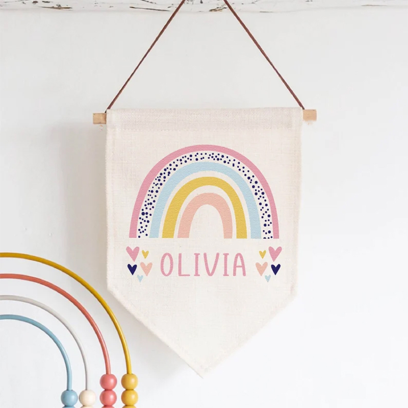 Spersonalizowany baner z imien – Baby Nursery Themes Girl recenzja i cena
