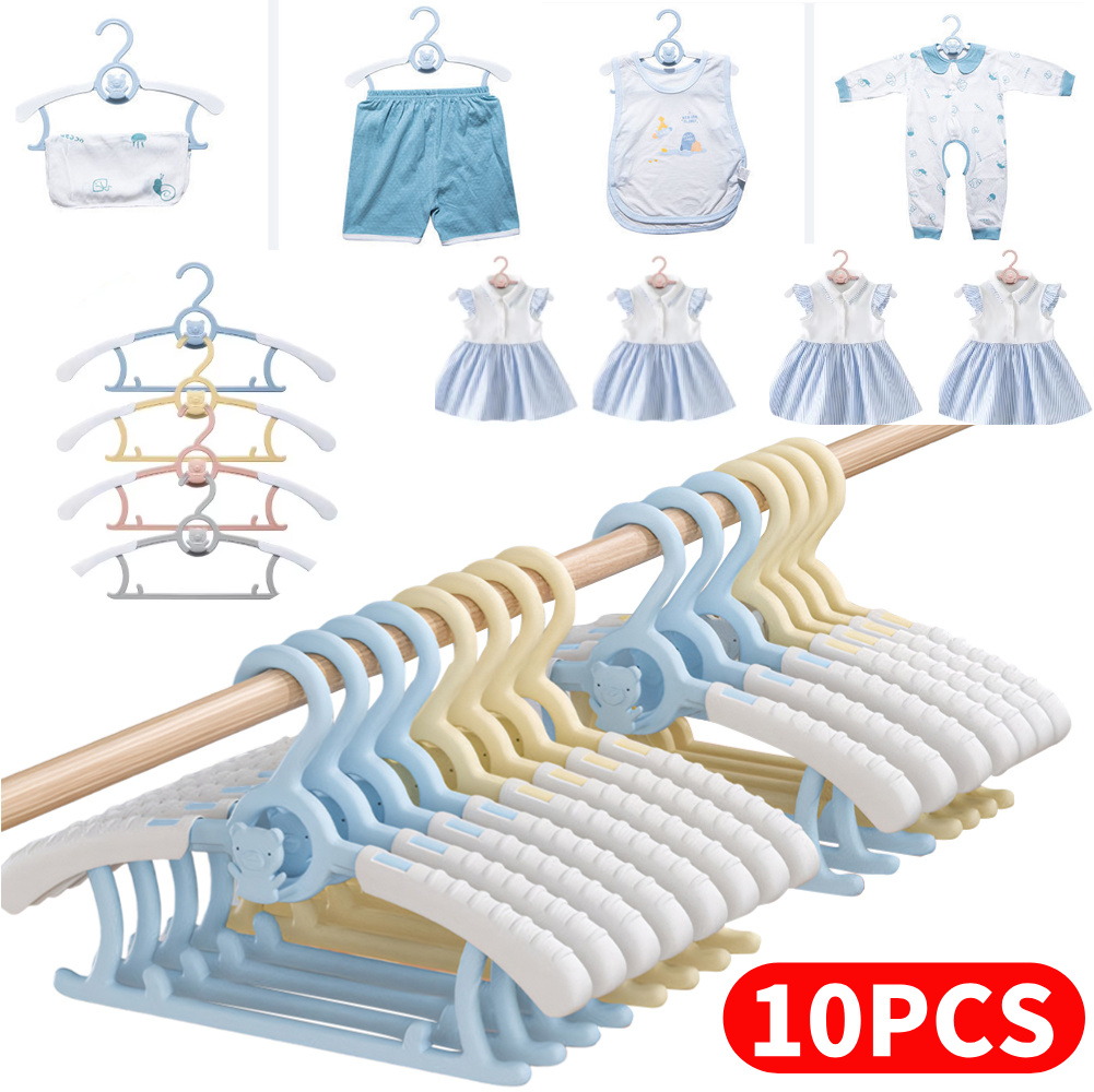 10 szt. Rozciągliwe wieszaki d – Baby Nursery Uniform recenzja i cena
