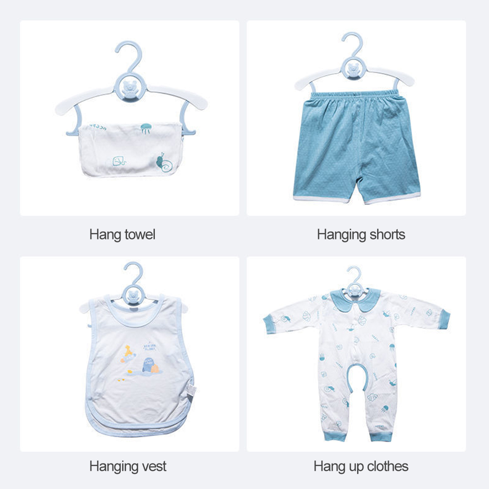 10 szt. Rozciągliwe wieszaki d – Baby Nursery Uniform recenzja i cena