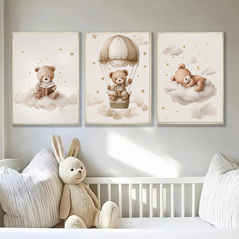 3 szt./zestaw Boho Plakat na p – Baby Nursery Room recenzja i cena