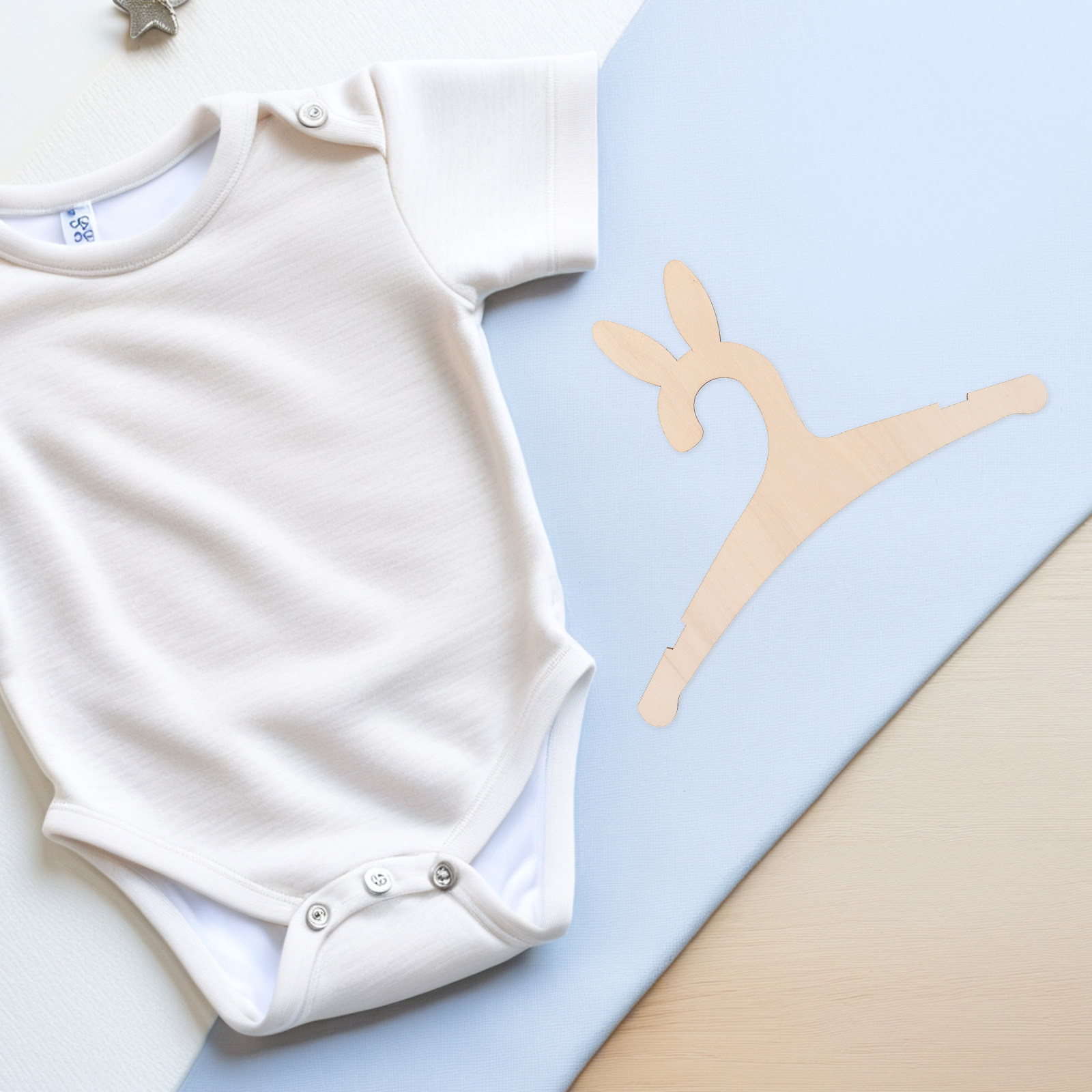5 szt. drewnianych wieszaków n – Baby Nursery Room recenzja i cena